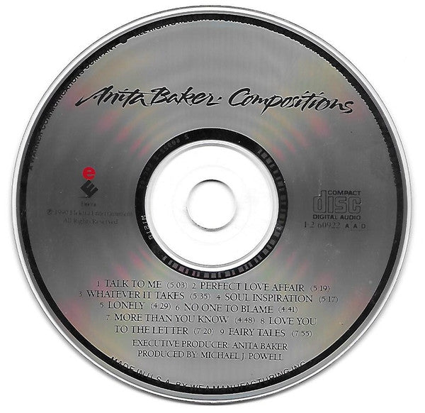 Anita Baker : Compositions (CD, Album, Club)