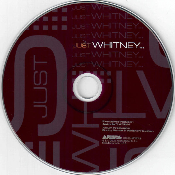 Whitney Houston : Just Whitney... (CD, Album + DVD-V, NTSC + Ltd)