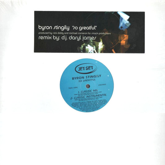 Byron Stingily : So Greatful (12")