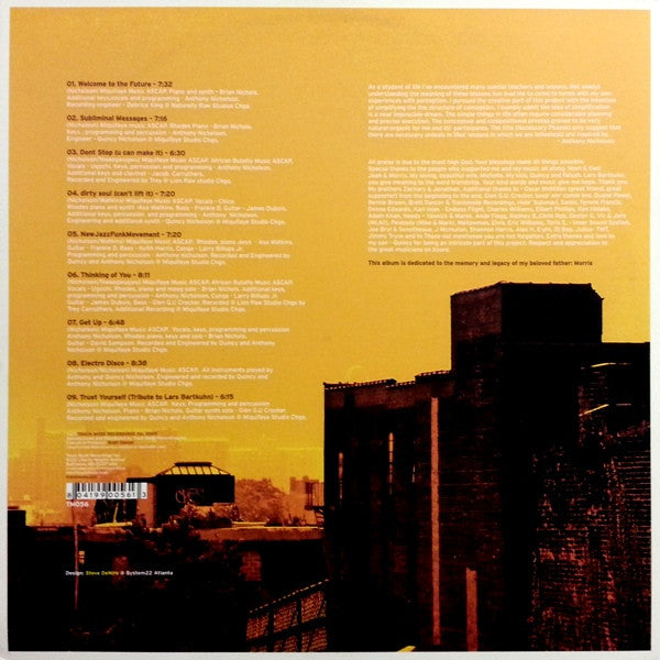 Anthony Nicholson : Necessary Phazes (2x12", Album)