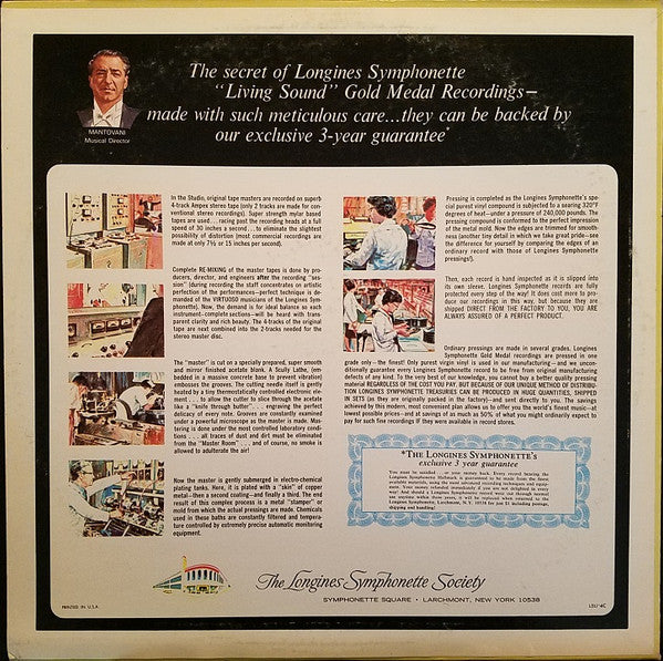 The Longines Symphonette : Moments To Remember By Robert Allen (LP, Comp)