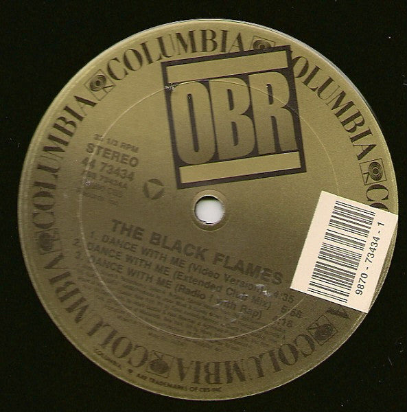 The Black Flames : Dance With Me (12")
