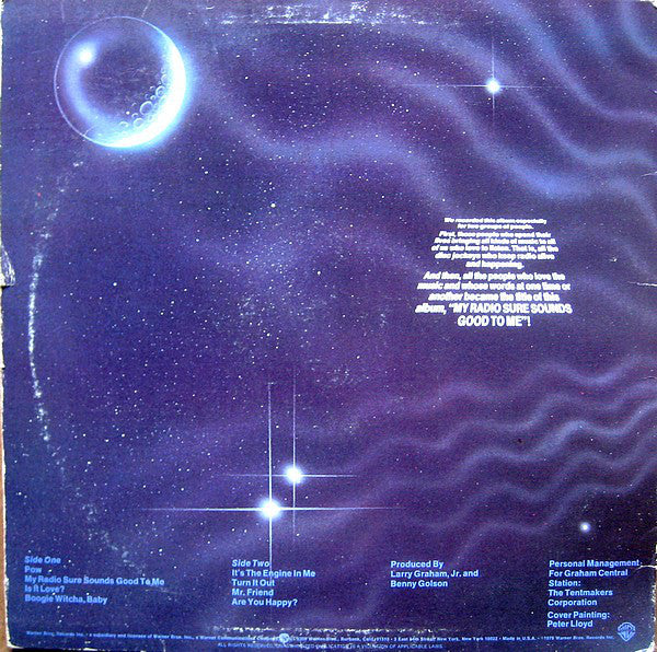 Graham Central Station : My Radio Sure Sounds Good To Me (LP, Album, Win)