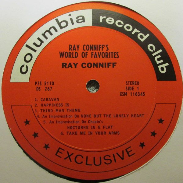 Ray Conniff : Ray Conniff's World Of Favorites (LP, Album)
