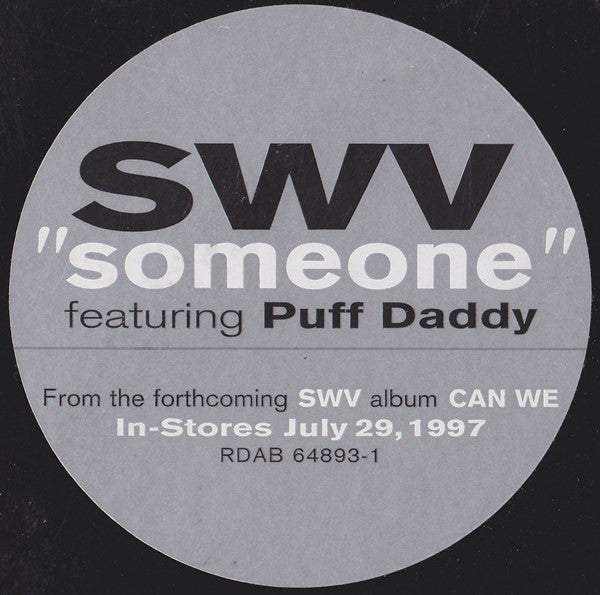SWV : Someone (12", Promo)