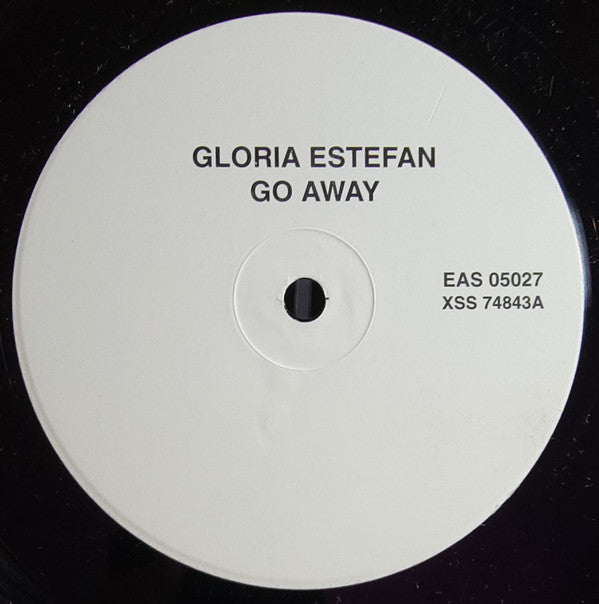 Gloria Estefan : Go Away (12", Promo, W/Lbl)