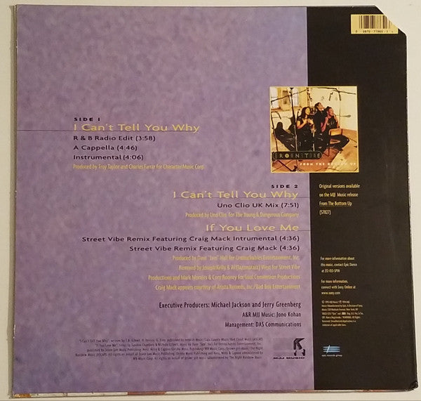 Brownstone : I Can't Tell You Why / If You Love Me (12", Single)