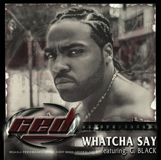Ced (3) : Whatcha Say (CD, Maxi, Promo)