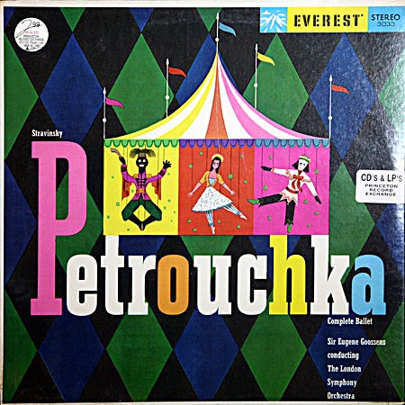 Igor Stravinsky - Sir Eugene Goossens, The London Symphony Orchestra : Petrouchka (Original Version) (LP)