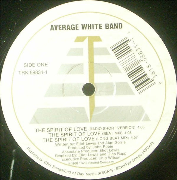 Average White Band Featuring Chaka Khan And Ronnie Laws : The Spirit Of Love (12")