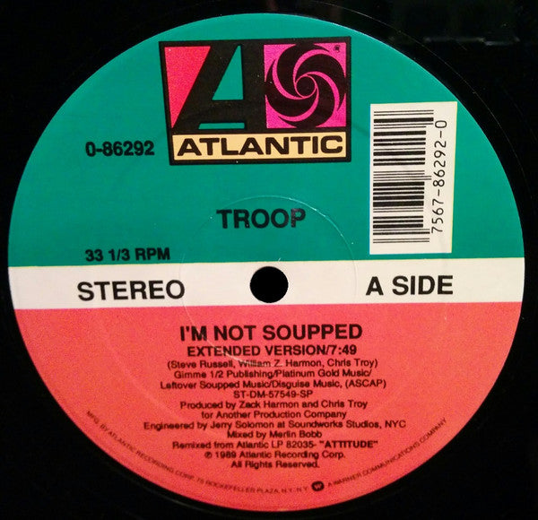 Troop (3) : I'm Not Soupped (12")