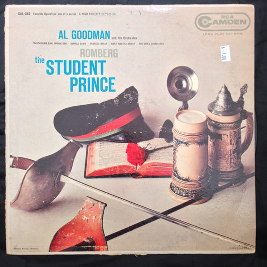 Al Goodman And His Orchestra, Sigmund Romberg : The Student Prince (LP, Album)