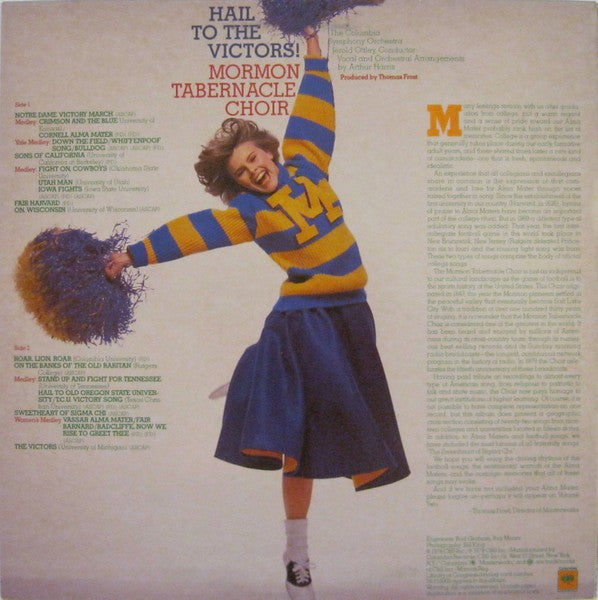 Mormon Tabernacle Choir : Hail To The Victors (LP)
