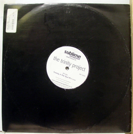 The Trinity Project : Mindgate / Trinity 4 The Soul Pt. 1 (12")