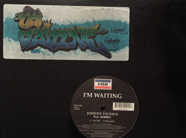 Johnny Vicious Feat. Aubrey (2) : I'm Waiting (12")