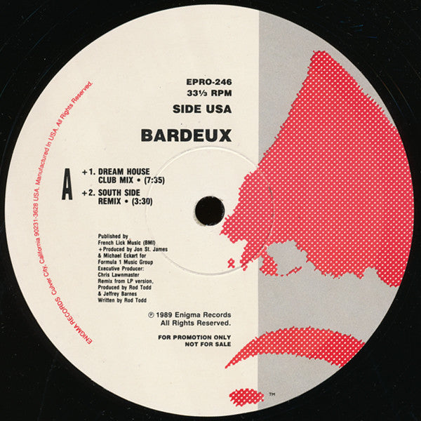 Bardeux : Thumbs Up (12", Promo)