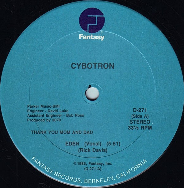 Cybotron : Eden (12")