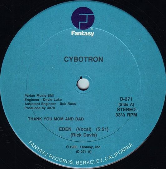 Cybotron : Eden (12")