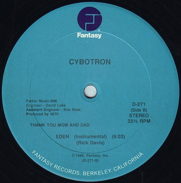 Cybotron : Eden (12")