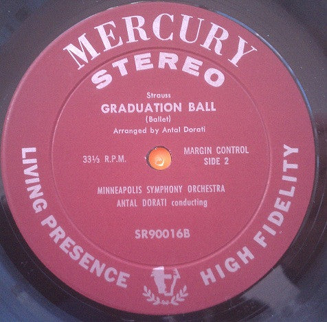 Jacques Offenbach / Johann Strauss Jr., Antal Dorati, Minneapolis Symphony Orchestra : Gaîté Parisienne / Graduation Ball (LP)