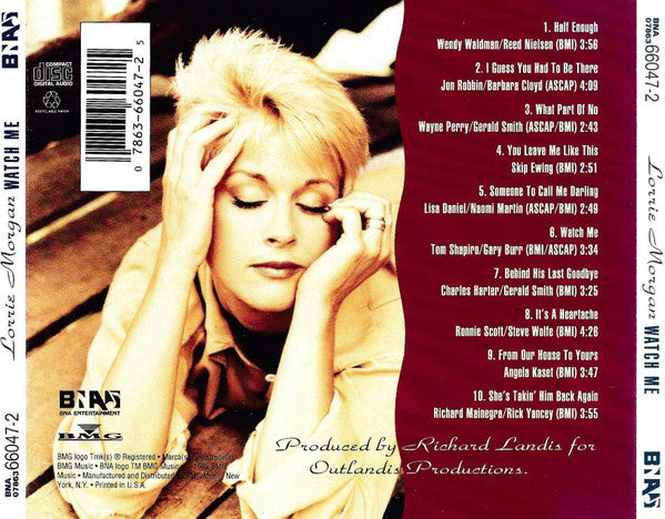 Lorrie Morgan : Watch Me (CD, Album)