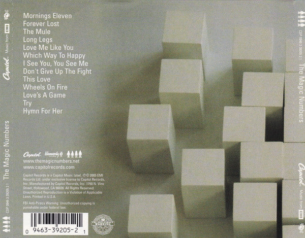 The Magic Numbers : The Magic Numbers (CD, Album)
