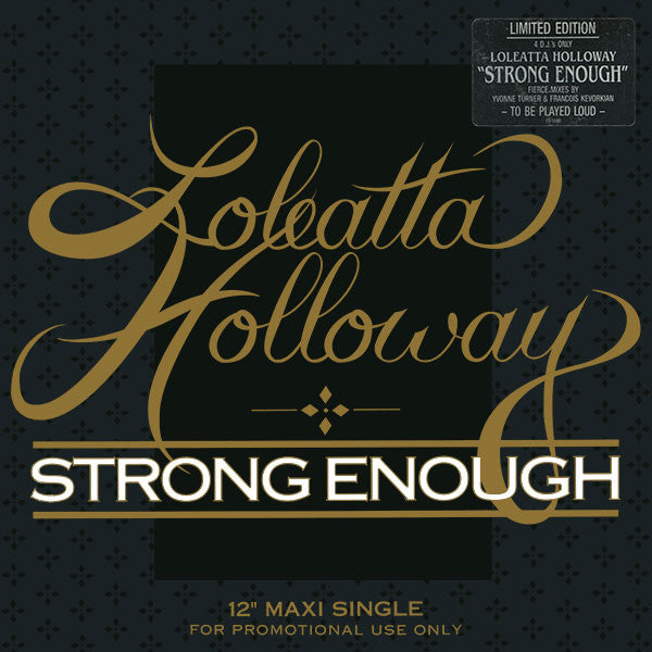 Loleatta Holloway : Strong Enough (12", Ltd, Promo)