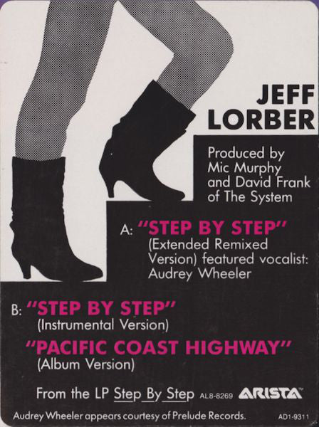 Jeff Lorber Featuring Audrey Wheeler : Step By Step (12", RCA)