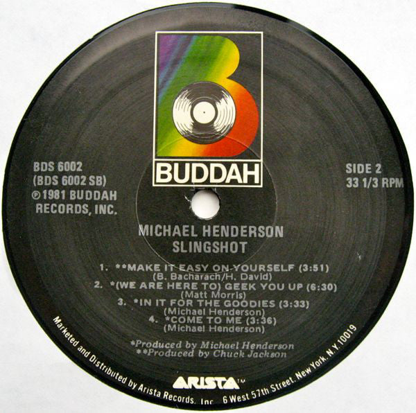 Michael Henderson : Slingshot (LP, Album)