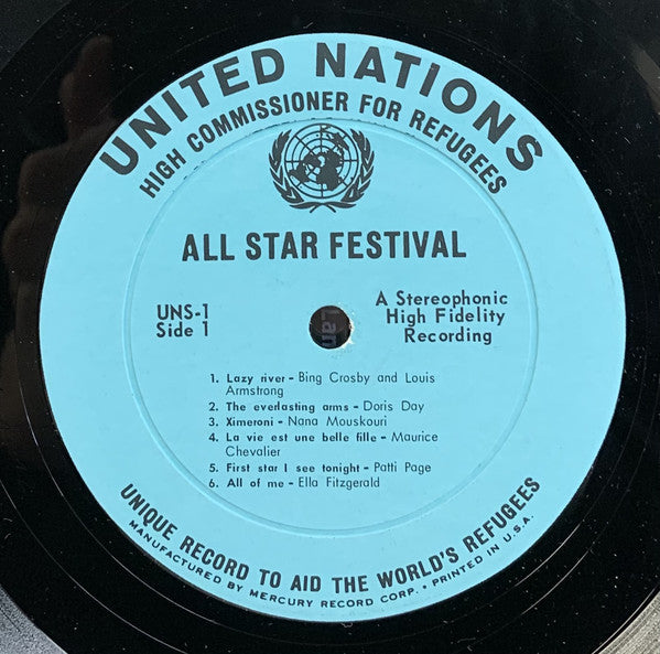 Various : All Star Festival (LP, Comp)