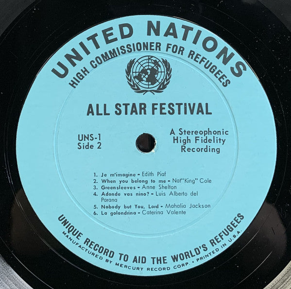 Various : All Star Festival (LP, Comp)
