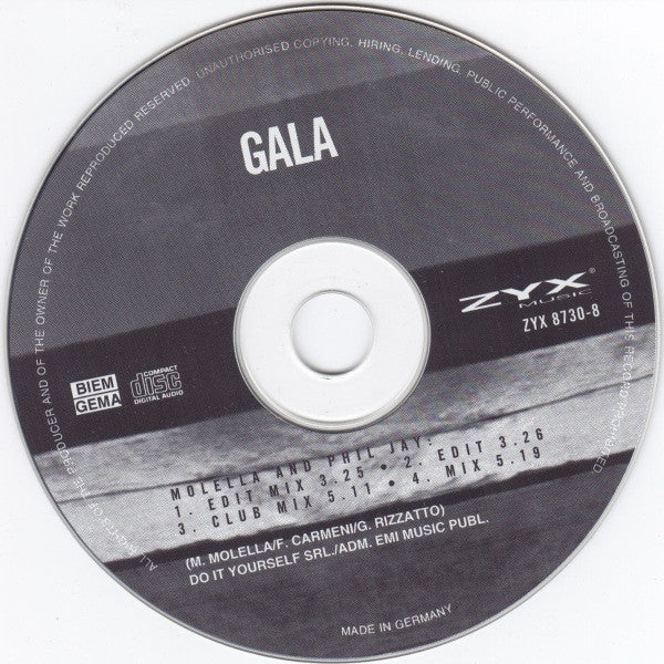 Gala : Come Into My Life (CD, Maxi)