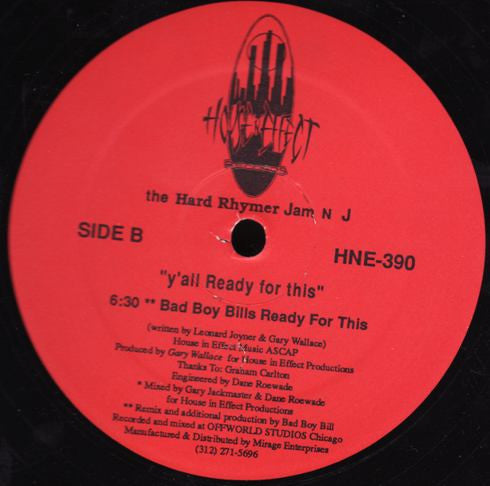 Jammin' J : Y'All Ready For This (12")