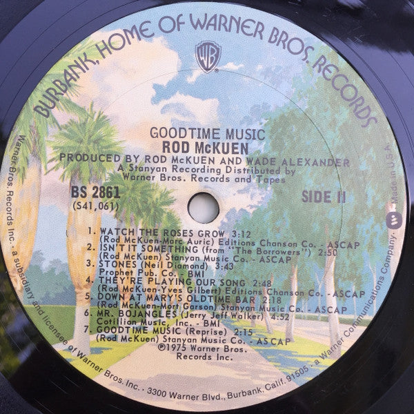 Rod McKuen : Goodtime Music (LP, Album)
