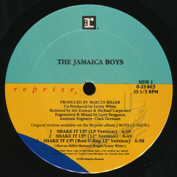The Jamaica Boys : Shake  It Up! (12", Maxi)
