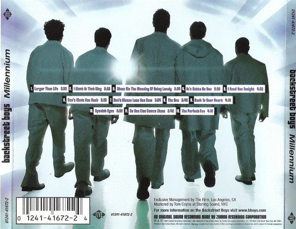 Backstreet Boys : Millennium (CD, Album)