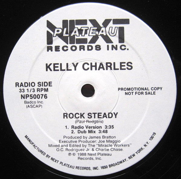 Kelly Charles : Rock Steady (12", Promo)