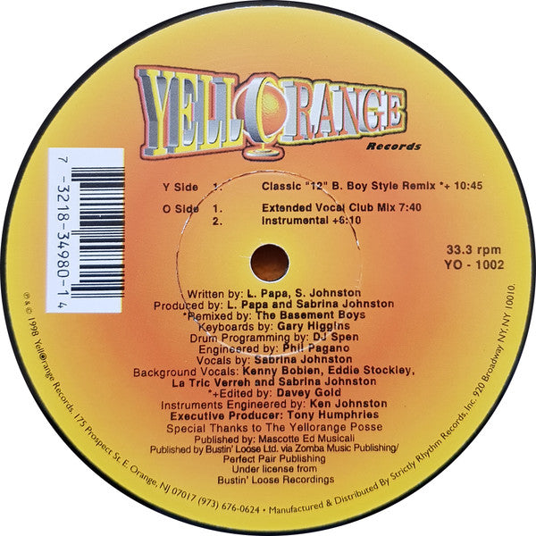 Midnight Express Featuring Sabrina Johnston : Freedom (12", Ltd)