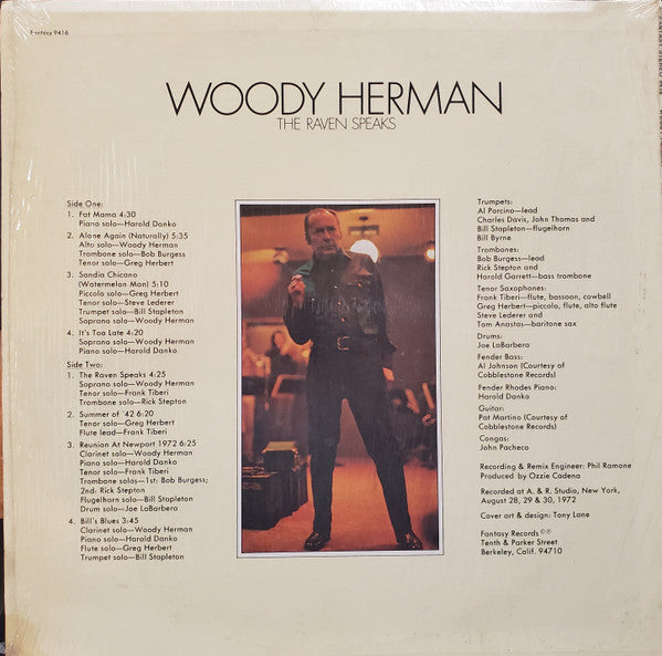 Woody Herman : The Raven Speaks (LP, Promo)