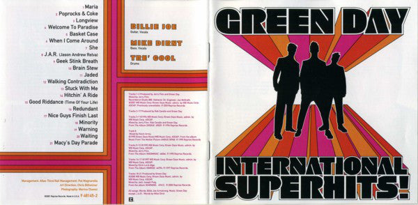 Green Day : International Superhits! (CD, Comp)