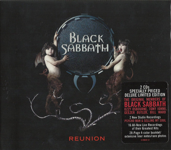 Black Sabbath : Reunion (2xCD, Album, Dig)