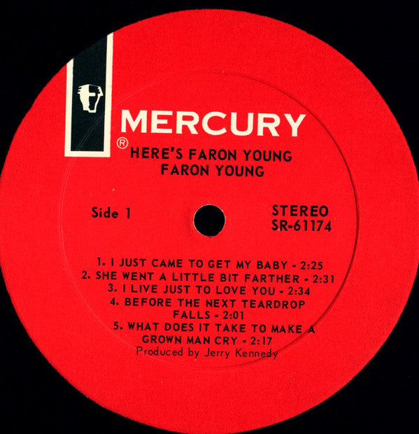 Faron Young : Here's Faron Young (LP, Album, Mer)