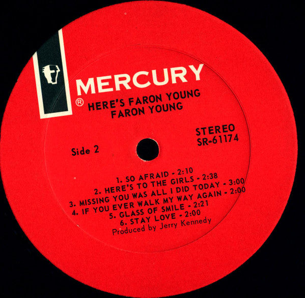 Faron Young : Here's Faron Young (LP, Album, Mer)