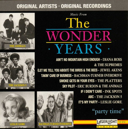 Various : Music From The Wonder Years "Party Time" (CD, Album, Comp)