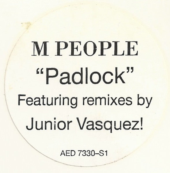 M People : Padlock (12", Promo)
