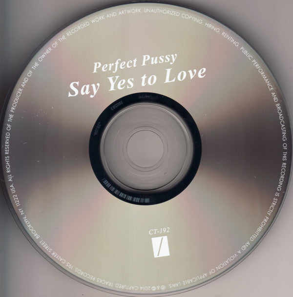 Perfect Pussy : Say Yes To Love (CD, Album)