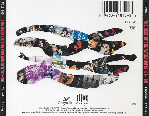 The Waterboys : The Best Of The Waterboys '81 - '90 (CD, Comp, Club, CRC)