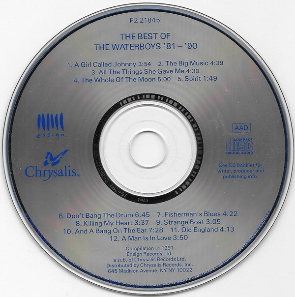 The Waterboys : The Best Of The Waterboys '81 - '90 (CD, Comp, Club, CRC)