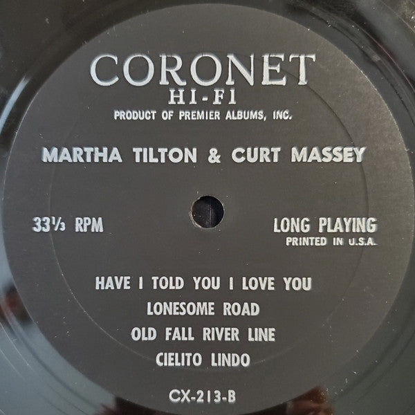 Kay Starr With Martha Tilton & Curt Massey : On Stage (LP, Mono)