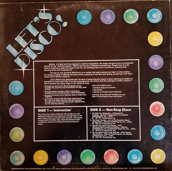 Various : Let's Disco (LP, Comp)